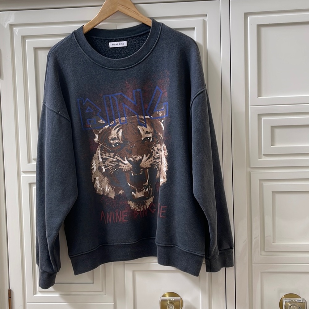 Anine bing size large sweatshirt. Very good condition. Price firm